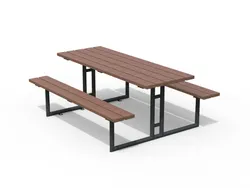 Picnic Table in recycled plastics